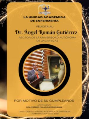 Feliz cumpleaños rector