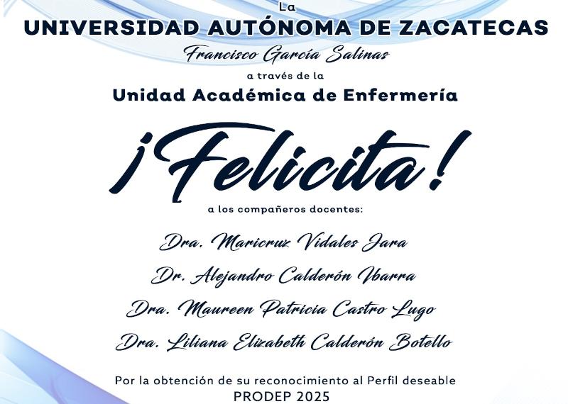 Docentes perfil PRODEP